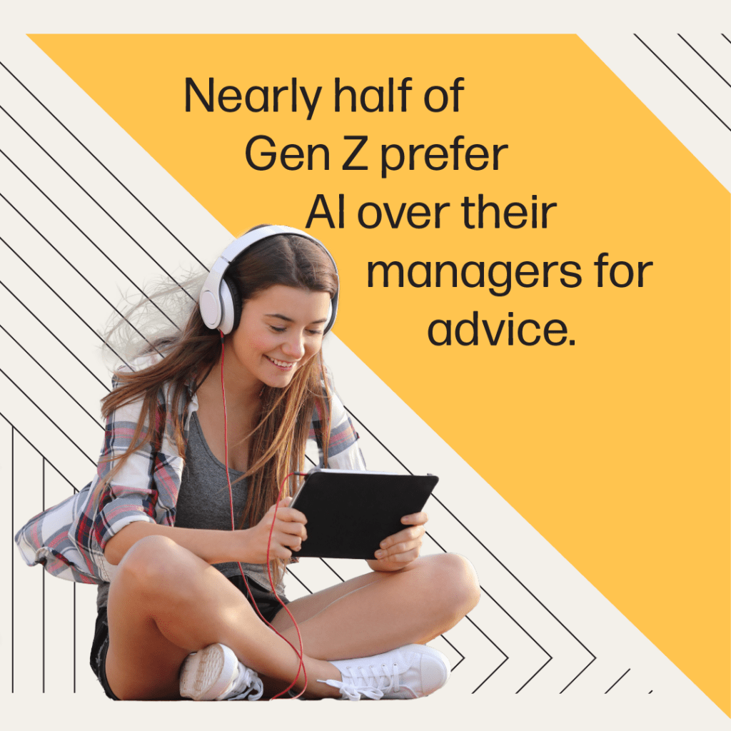 Nearly half of Gen Z prefer AI over their managers for advice